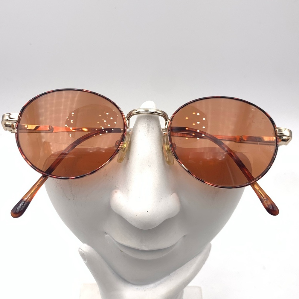 Boulevard Boutique Tortoise Gold Oval Sunglasses Frames B3041